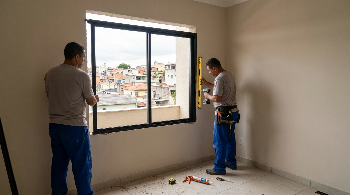 Fechamentos em alumínio em Uberaba‑MG