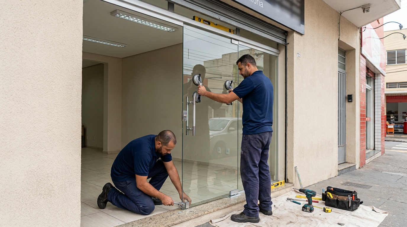 Portas internas e externas no Centro, Ipatinga‑MG